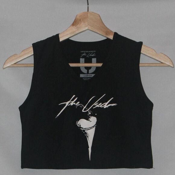 "The Used" Chest Binder Trans Black GC2B Compression Top - NEW - Picture 1 of 2